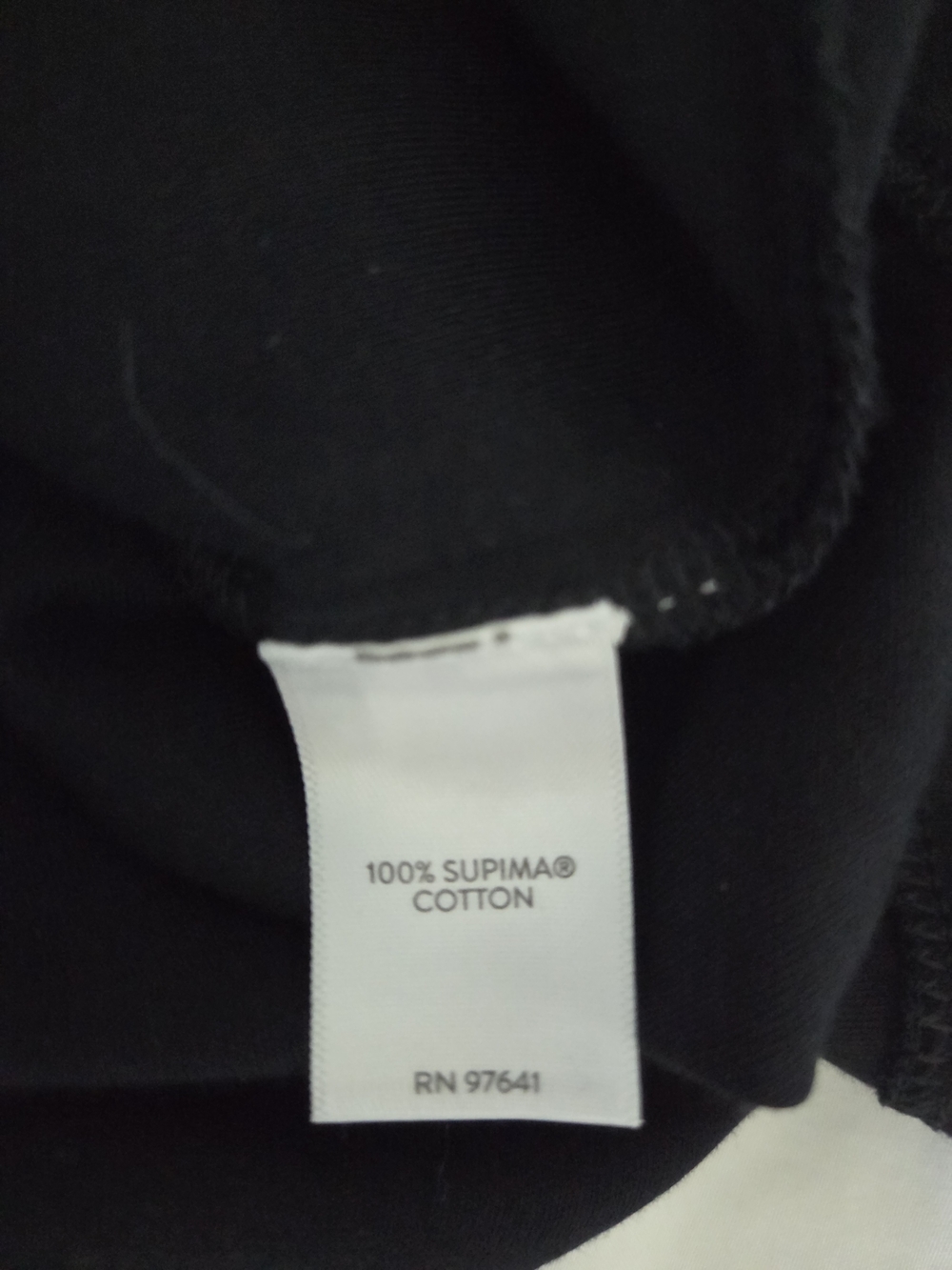 J.Jill Simply Supima® Cotton Scoop-Neck Tunic – Black – Size M - Picture 4 of 4